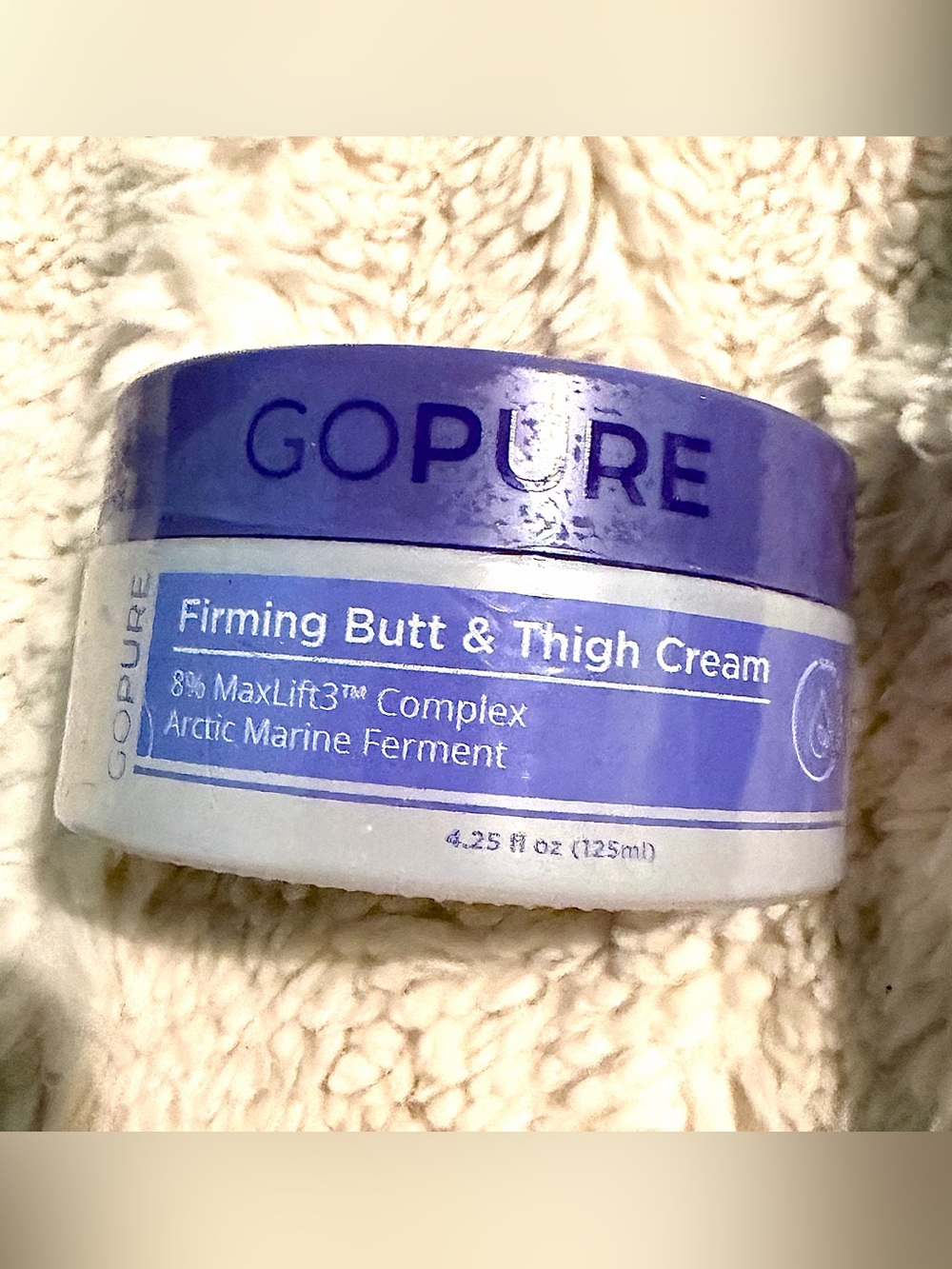 GoPure Firming Butt & Thigh Cream - 4.25 fl oz
